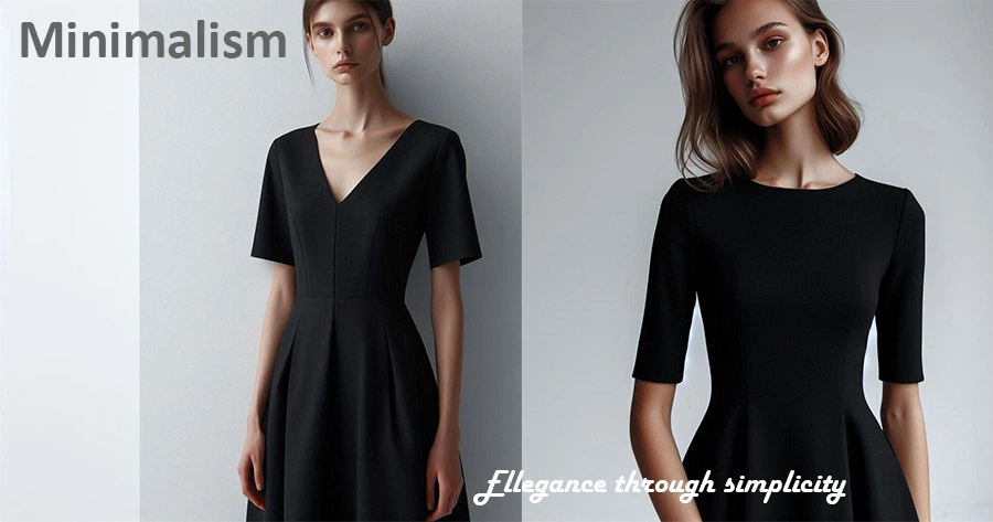 Elegance through Minimalistic Fashion