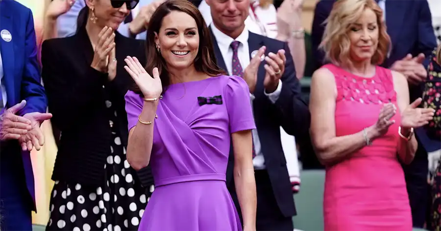 Kate at Wimbledon