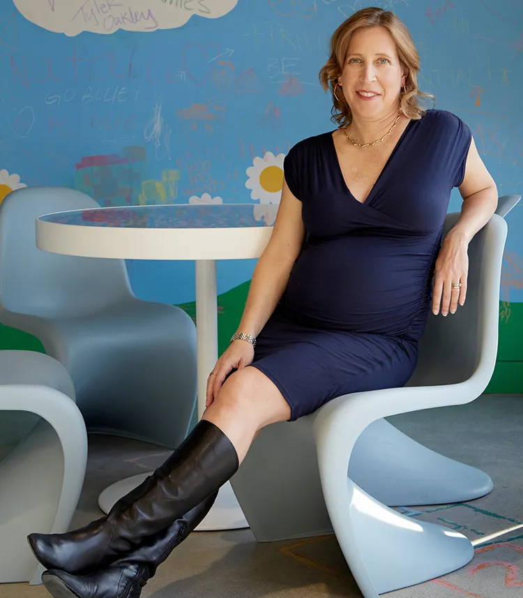 Susan Wojcicki with her own style